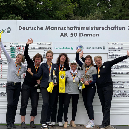 Wannsee-Damen AK50 sind Deutscher Mannschaftsmeister