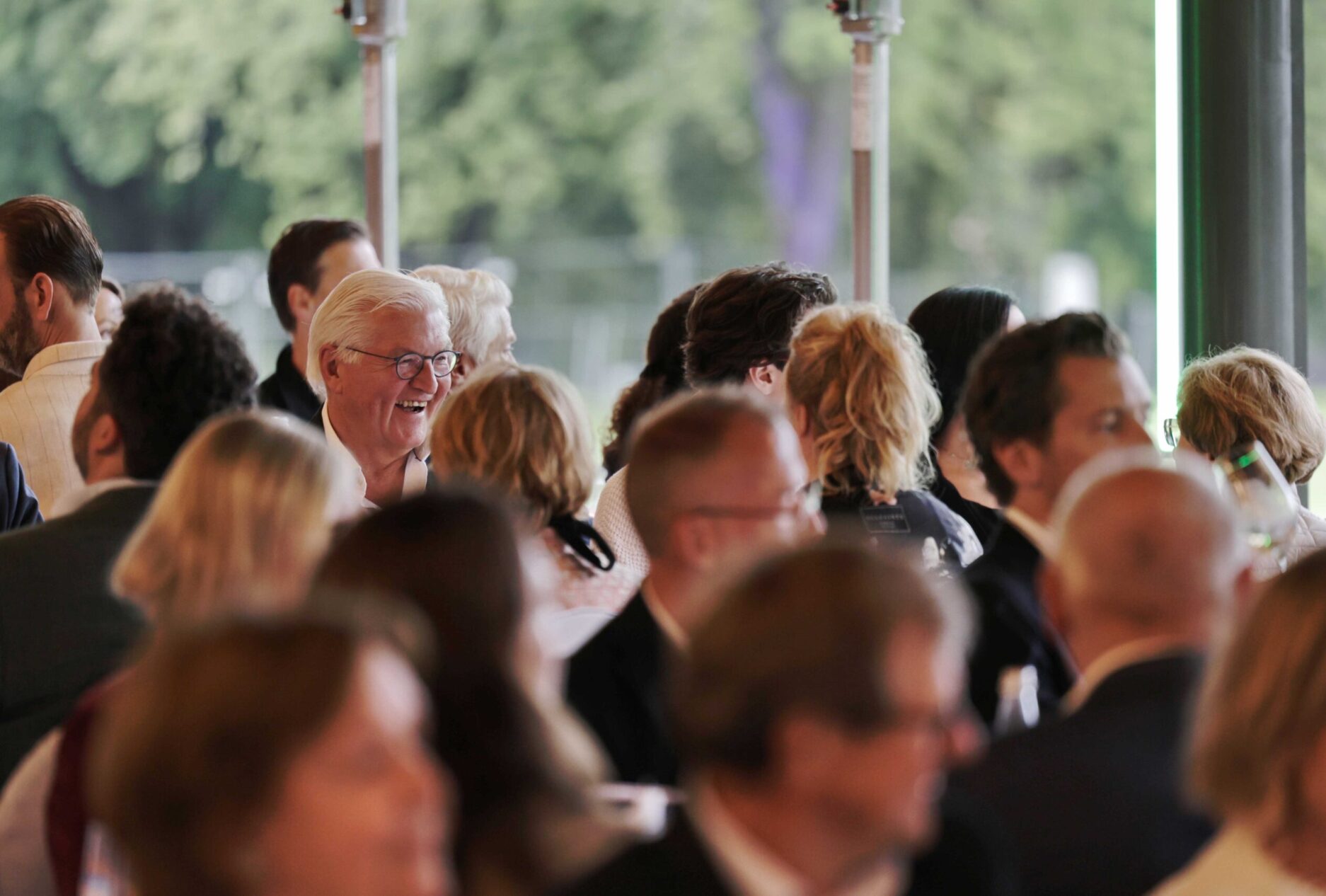 GLCBW - Sommerfest 2025 Sommerfest 2025 der Mitglieder des Golf- und Land-Club Berlin-Wannsee e.V. erstnalig nach großen Umbau des Clubhauses mit neuer Terrasse und dem Besuch des Bundespräsidenten Frank-Walter Steinmeier am Samstag dem 12. Juli 2025.
Foto: Pedro Becerra